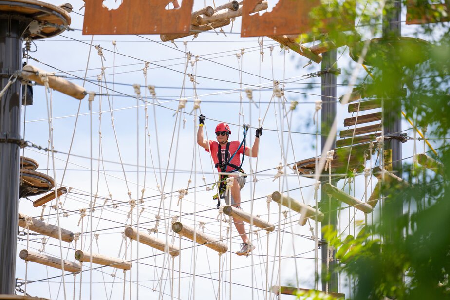 The Forge Memphis Offers Zipline Adventure Across Mud Island